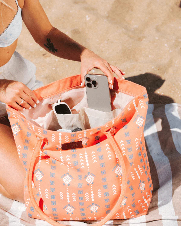 Sand Cloud Diamond Mudcloth Beach Tote