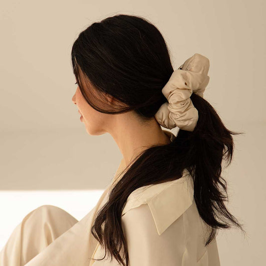 Drowsy Dusty Gold - Padded Scrunchie
