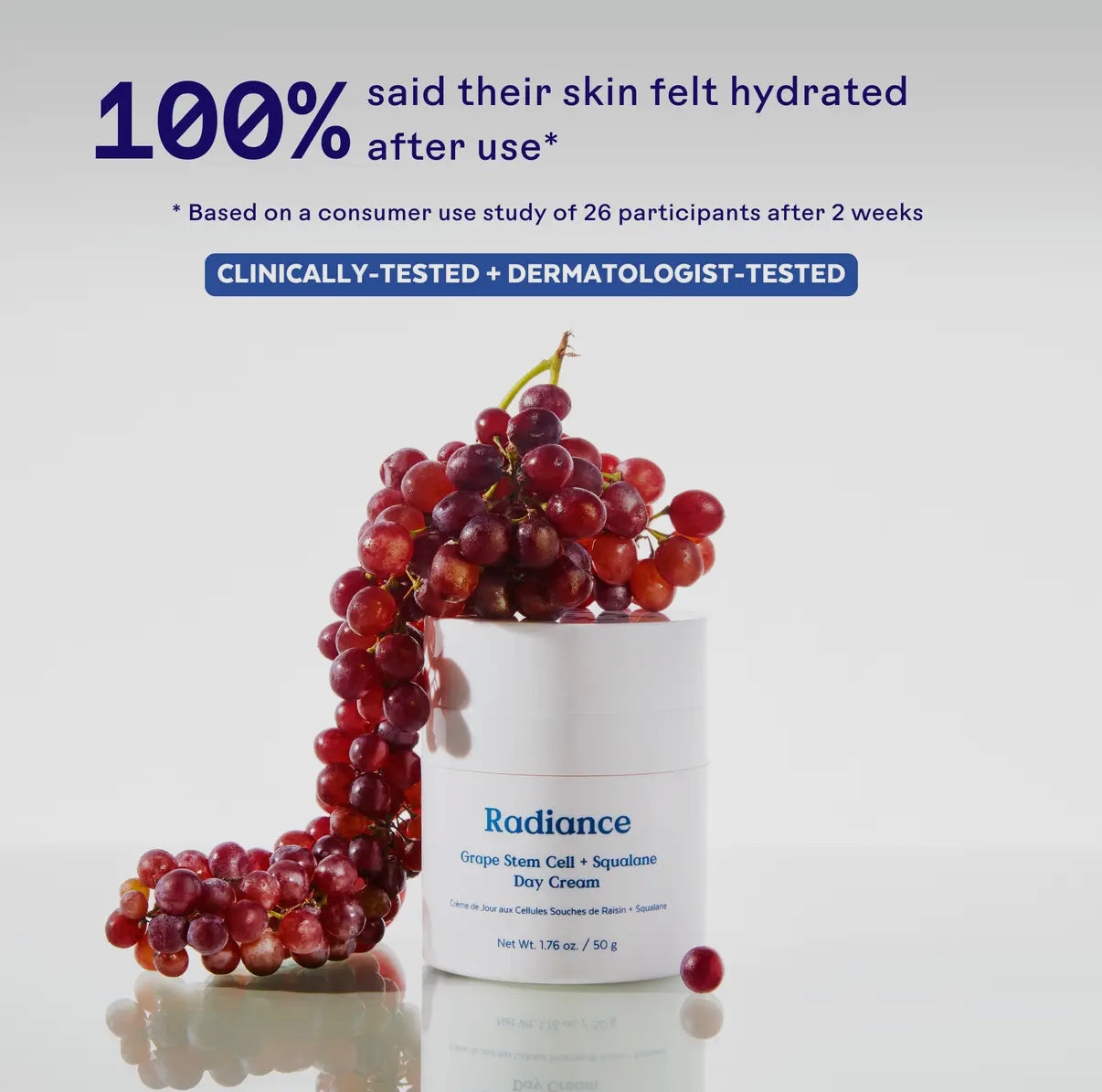 Three Ships Radiance Grape Stem Cell + Squalane Day Cream