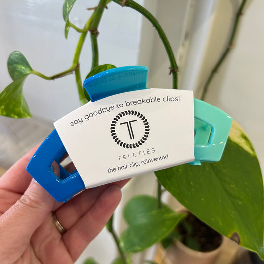 Teleties Open Claw Clip - Pool Side