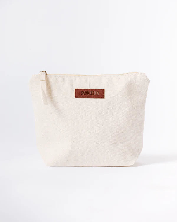 Sand Cloud Patnem Zipper Pouch | Natural