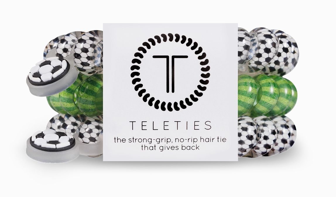 Teleties Spiral Hair Coils - Soccer