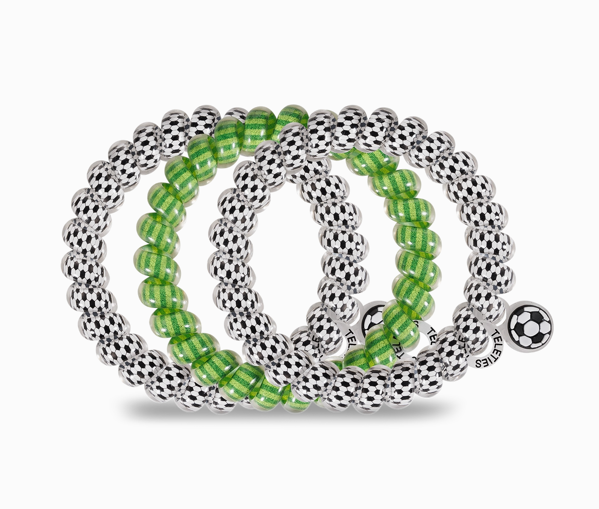 Teleties Spiral Hair Coils - Soccer