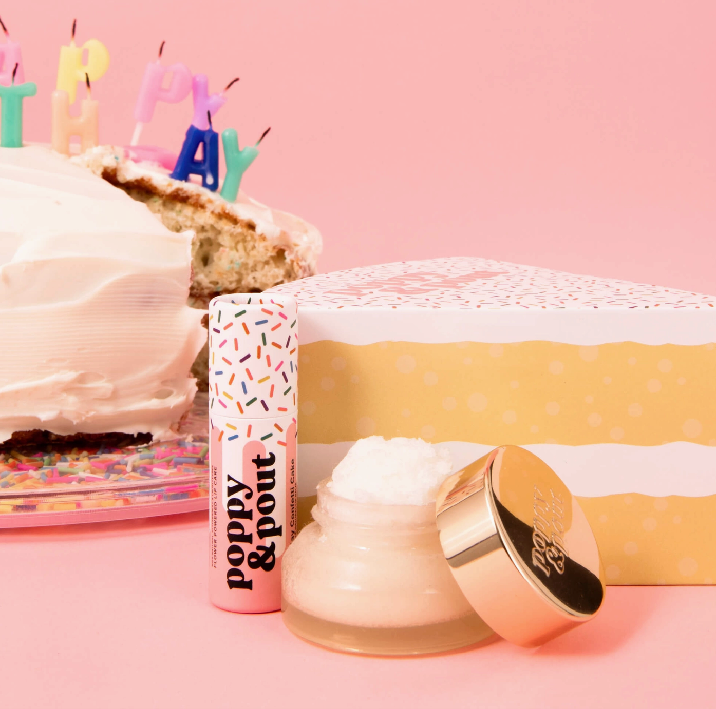 Poppy & Pout Birthday Lip Care Duo