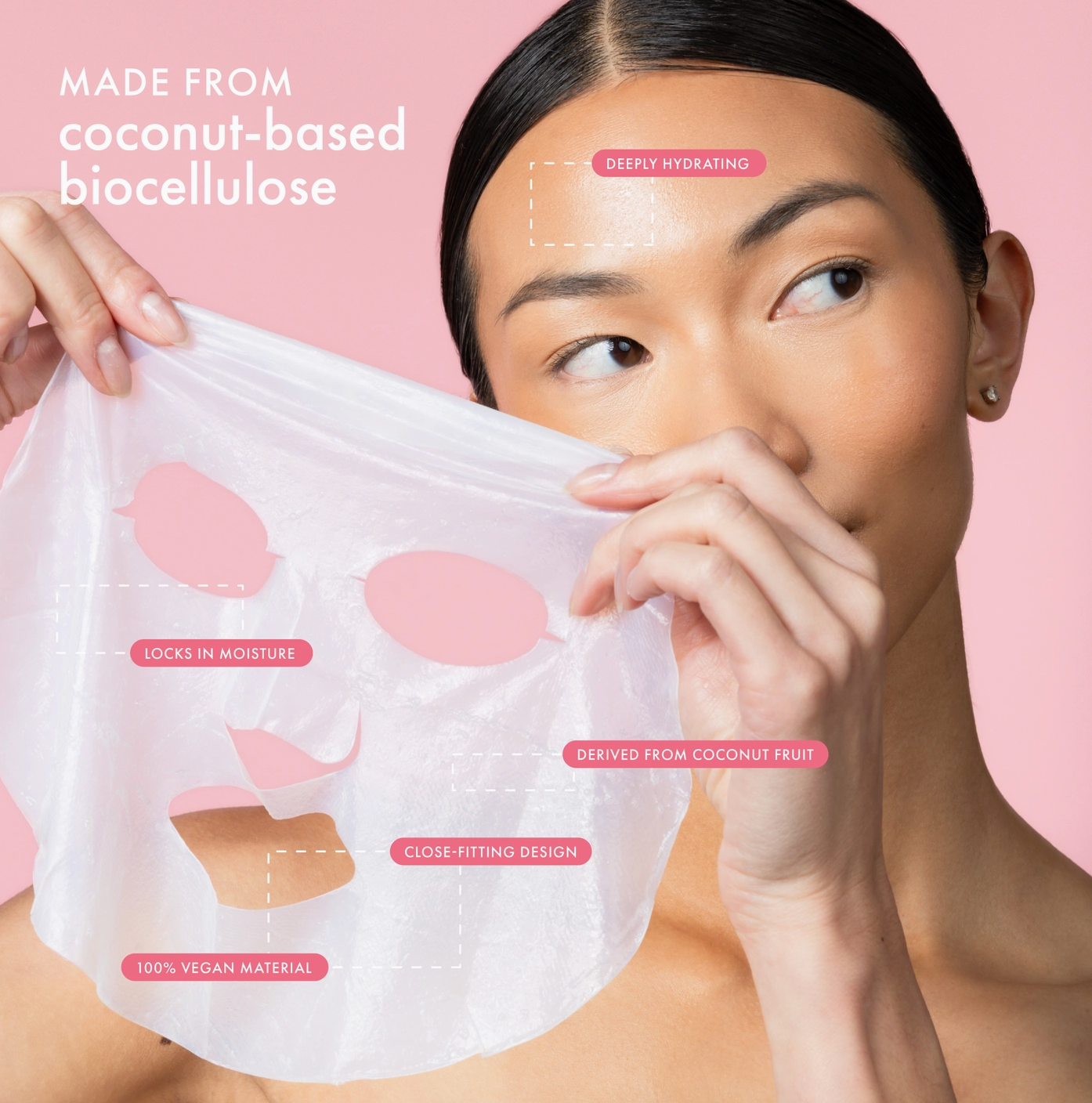 ESW Beauty Piña Colada Revitalizing Biocellulose Mocktail Mask
