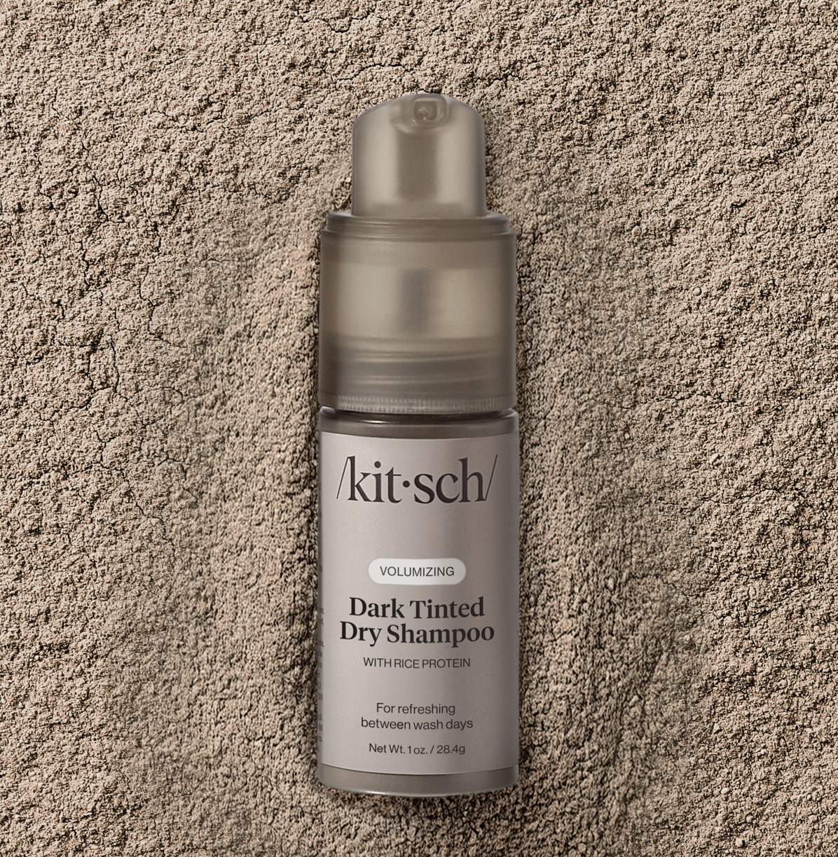 Volumizing Rice Protein Dry Shampoo - Dark Tinted