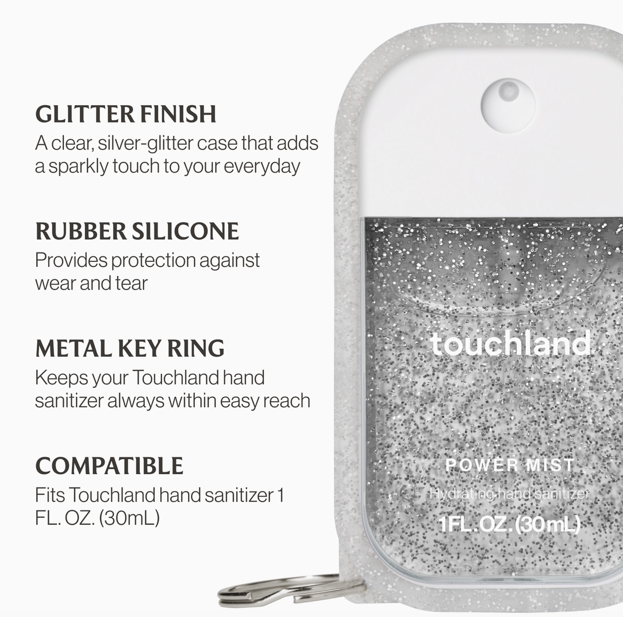 Touchland Mist Case - Frosted Sparkle