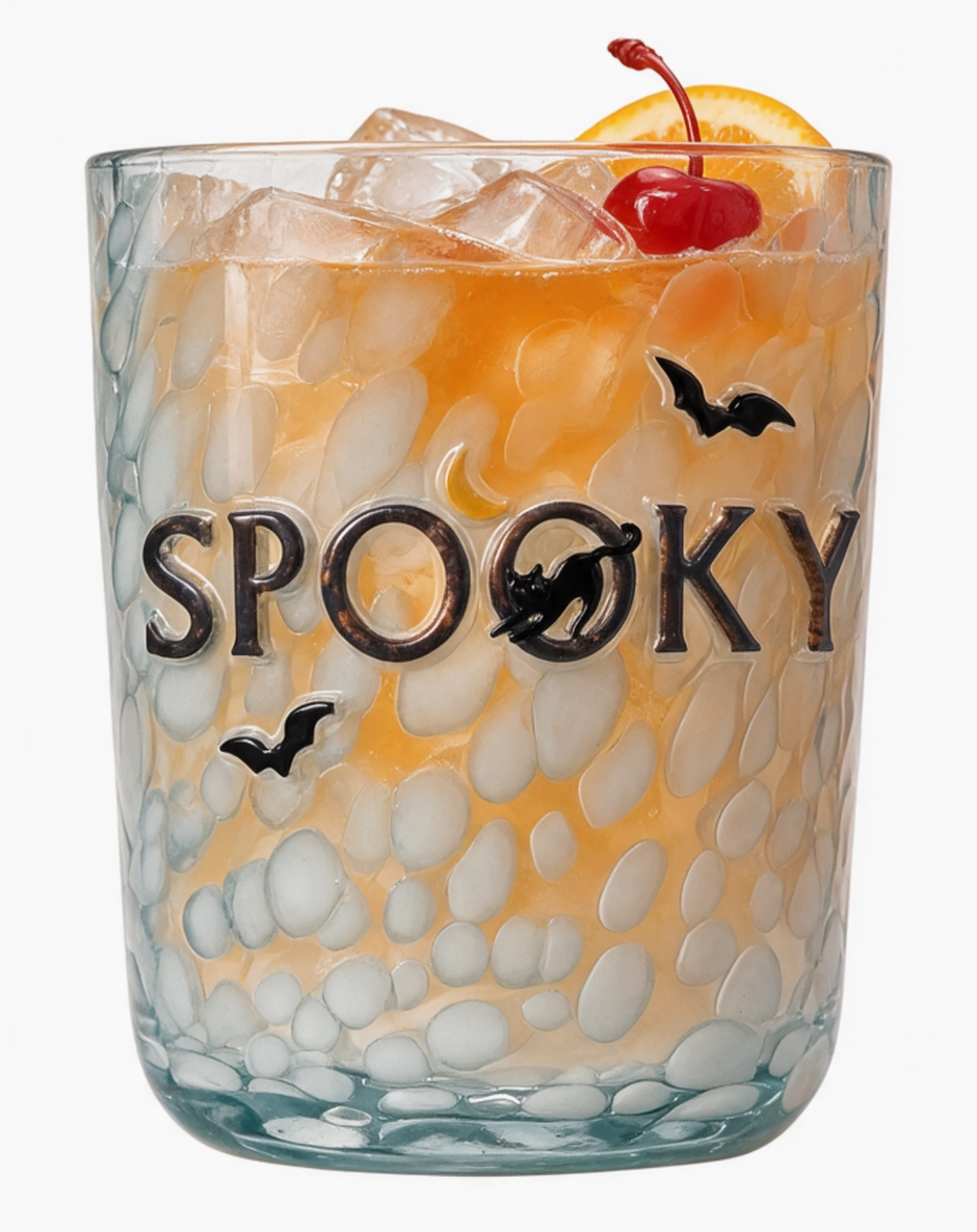 The Soi Company - Spooky Halloween Drinkware Glass Tumbler 13oz