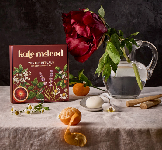 Kate McLeod Winter Rituals | Mini Body Stone Gift Set