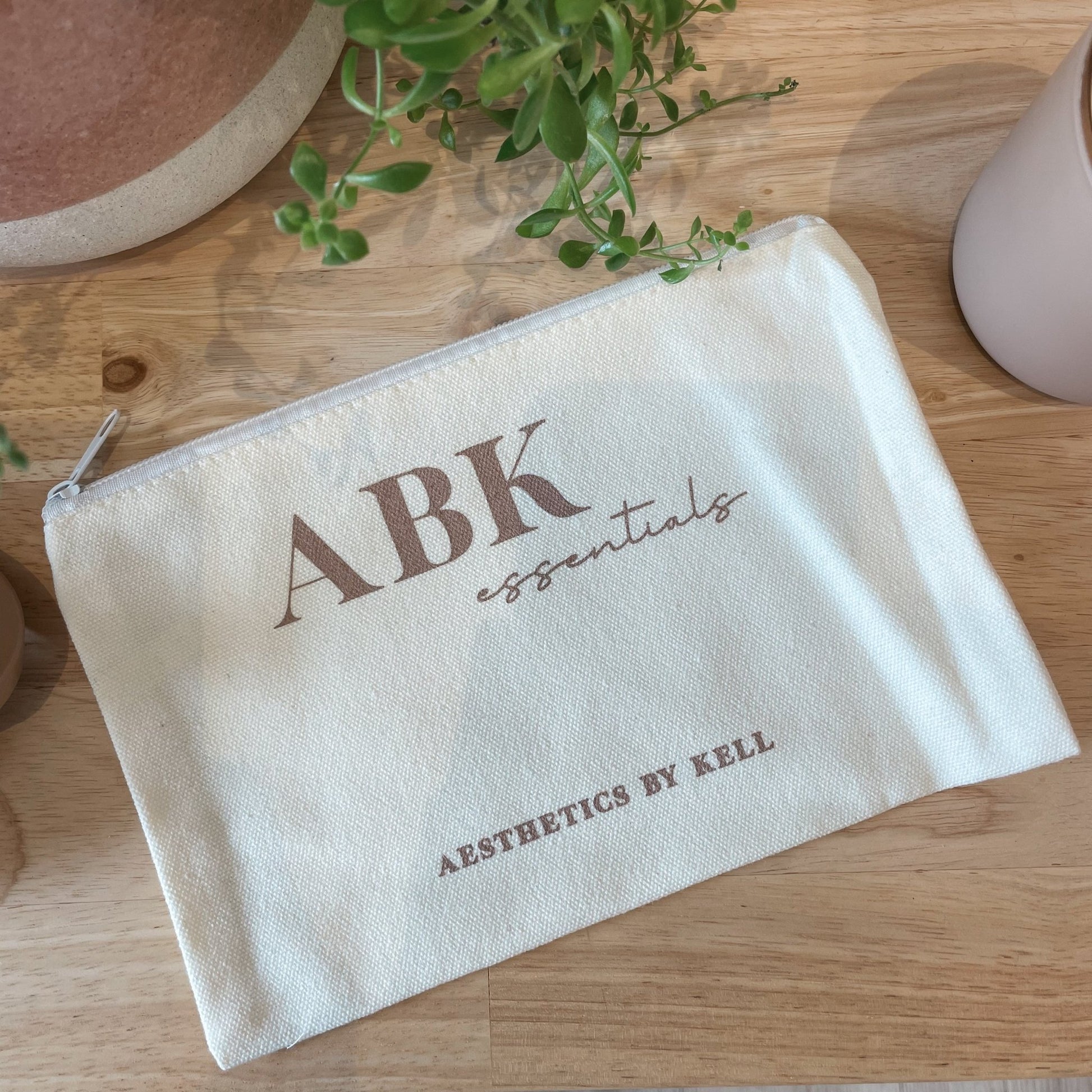 ABK Essentials Canvas Pouch - Aesthetics By Kell