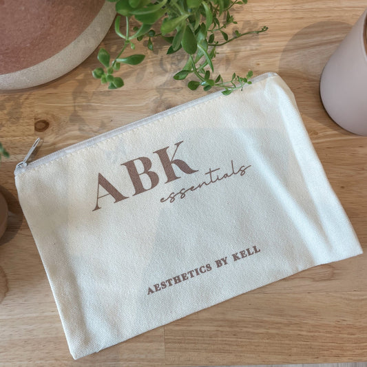 ABK Essentials Canvas Pouch - Aesthetics By Kell