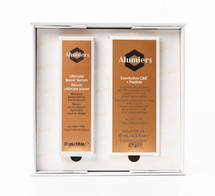AlumierMD | HydraGlow Skin Icons Gift Set – Brighten, Hydrate & Firm - Aesthetics By Kell