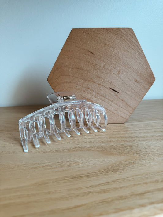 Clear Round Claw Clip - Aesthetics By Kell