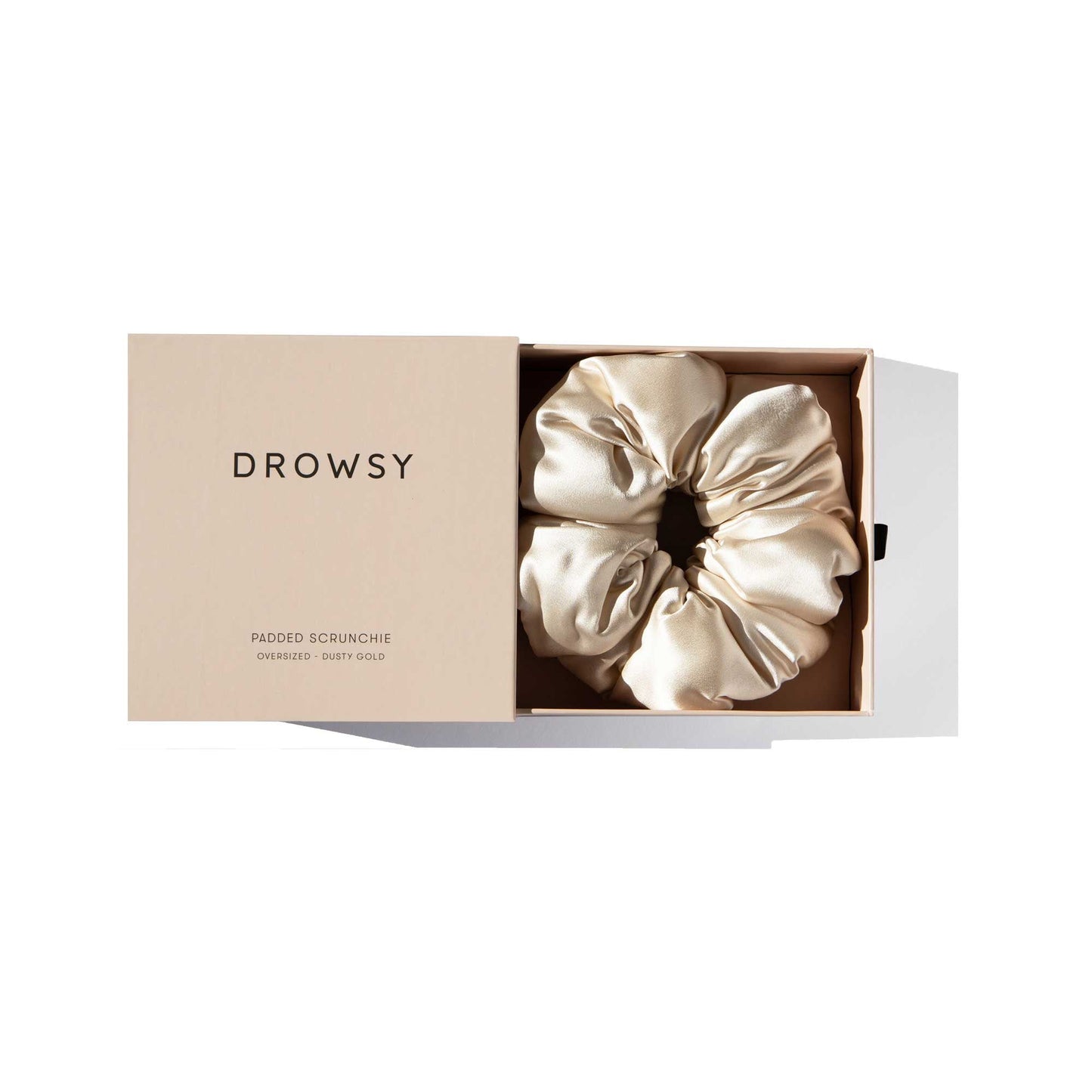 Drowsy Dusty Gold - Padded Scrunchie - Aesthetics By Kell