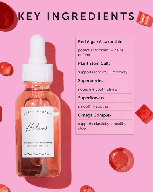 Earth Harbor Helios Anti - Pollution Youth Ampoule - Red Algae + Plant Stem Cells - Aesthetics By Kell
