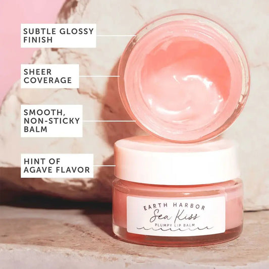 Earth Harbor Sea Kiss Balm - Plumpy Lip Balm - Aesthetics By Kell