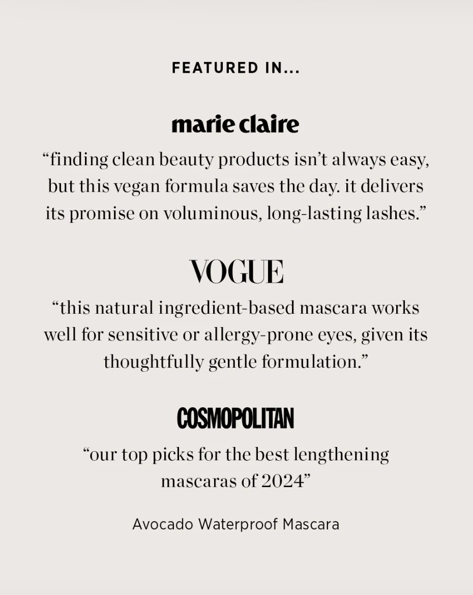 Ere Perez Avocado Waterproof Mascara - Aesthetics By Kell