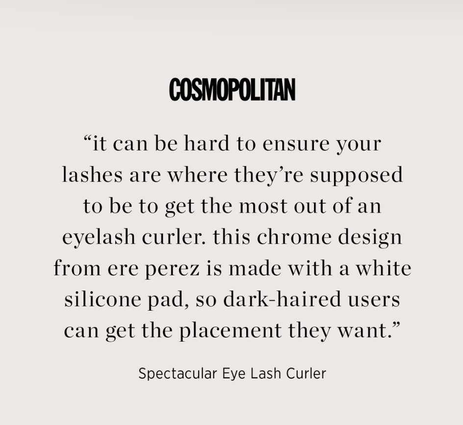 Ere Perez Spectacular Eyelash Curler - Aesthetics By Kell