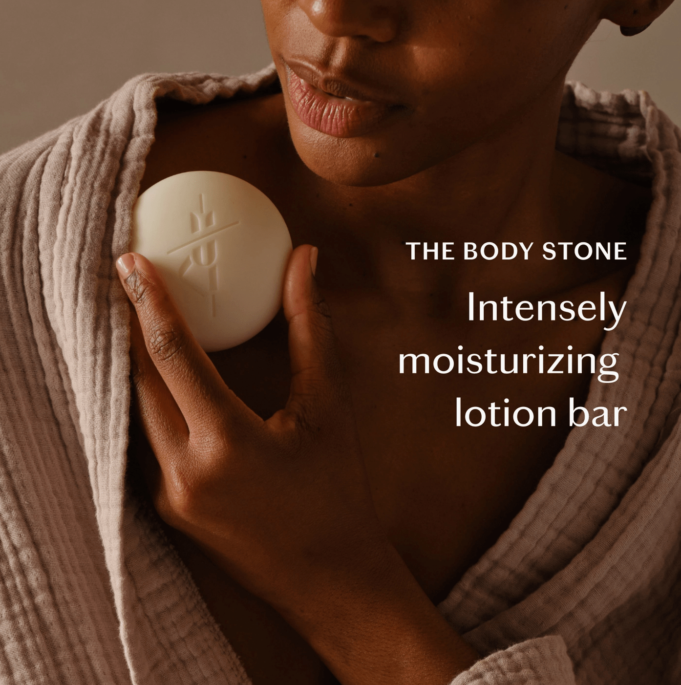 Kate McLeod | Amber & Vanilla Body Stone | Deep Moisturizing Lotion Bar - Aesthetics By Kell