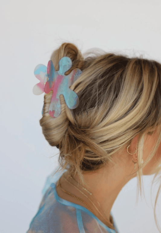 Kaxi Color Changing Claw Clip | Cotton Candy Funky - Aesthetics By Kell