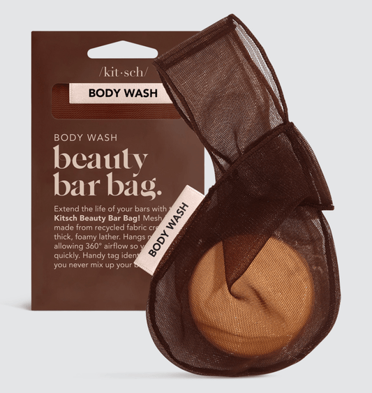 Kitsch Body Wash Beauty Bar Bag - Chocolate - Aesthetics By Kell