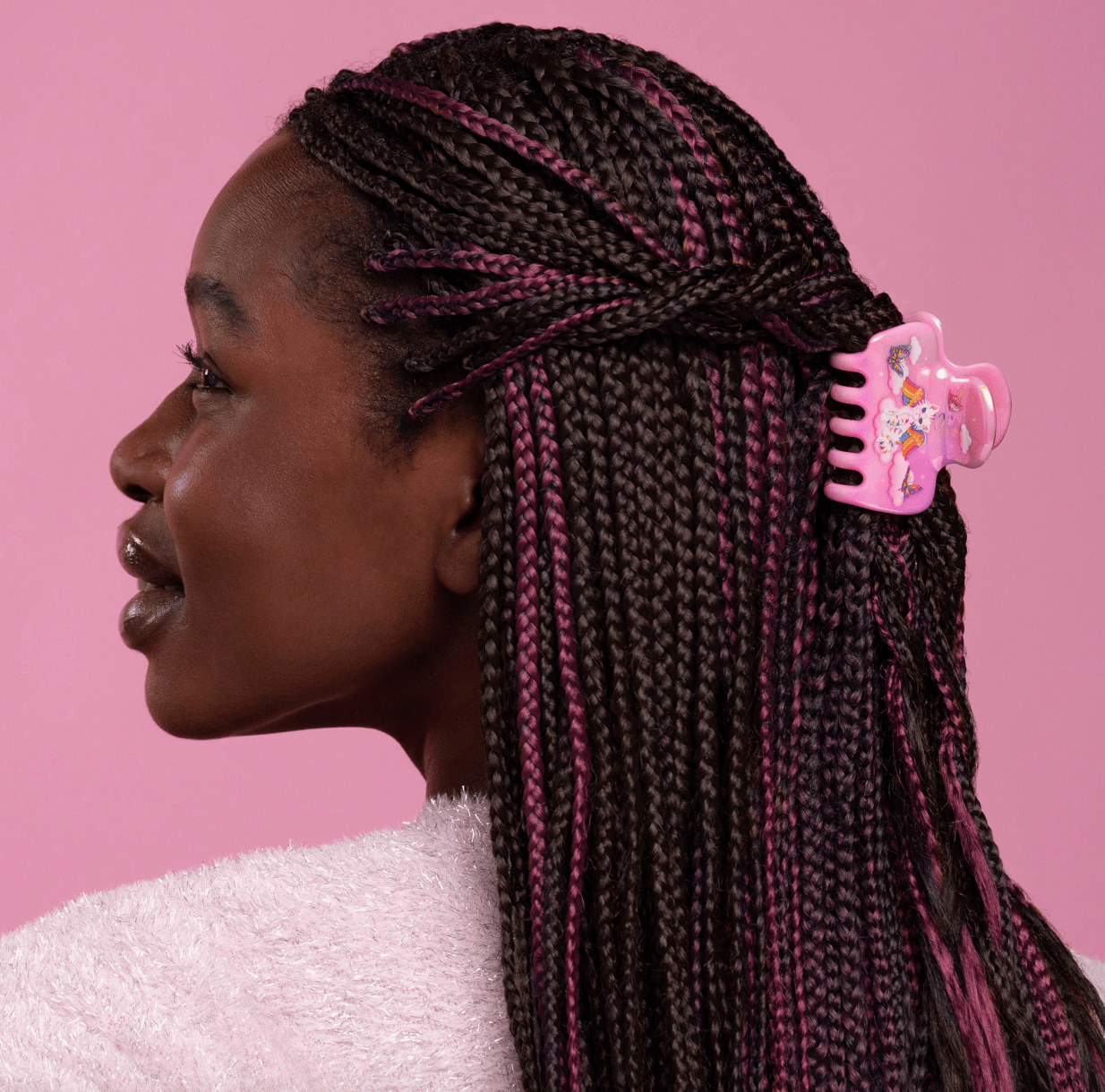 Kitsch Lisa Frank X Kitsch Cloud Clip in Angel Kitty™ - Aesthetics By Kell