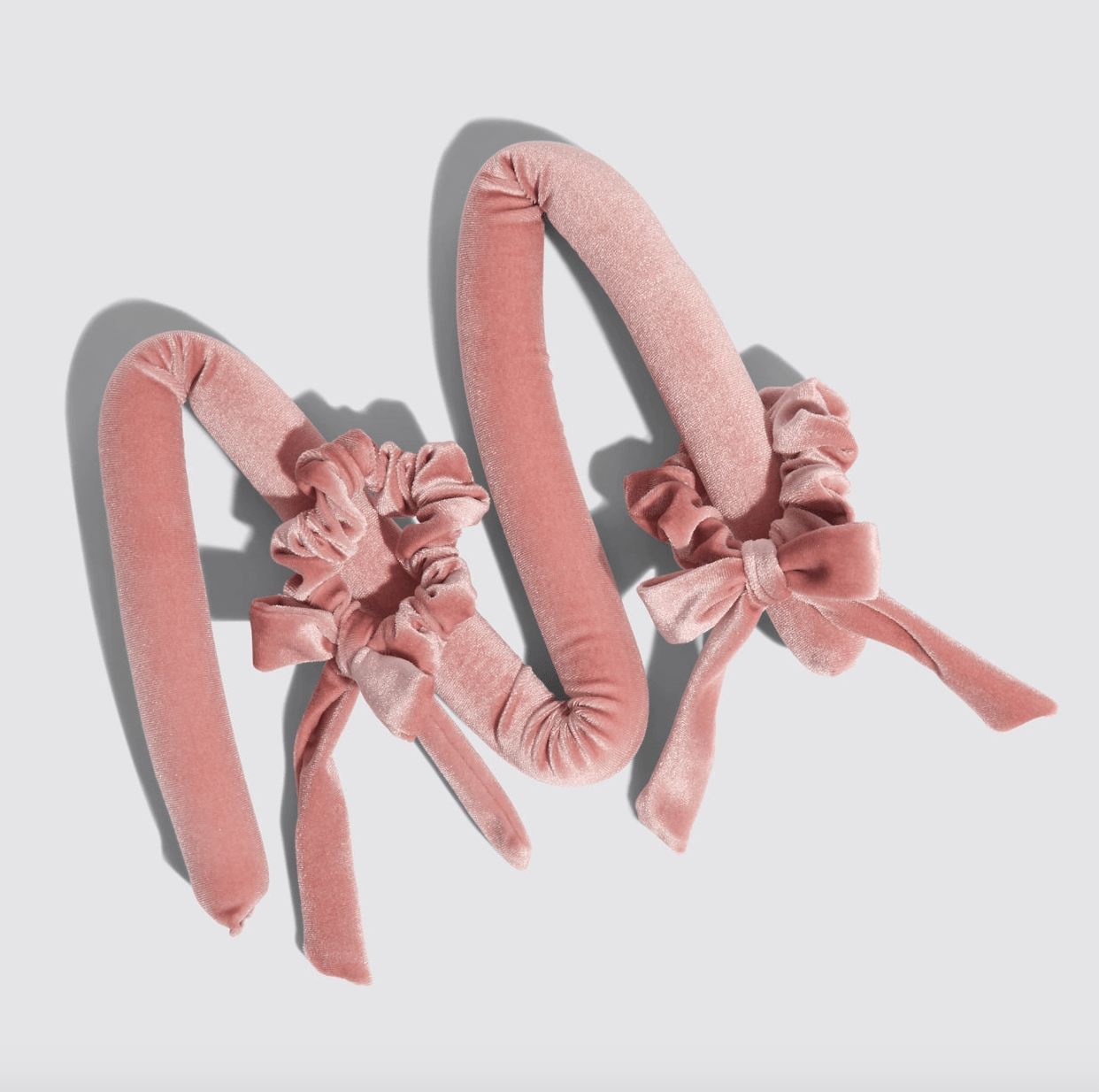 Kitsch Terracotta Velvet Heatless Curling Set - Aesthetics By Kell