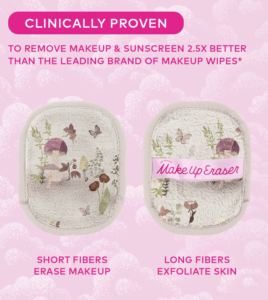 Makeup Eraser - Garden Fairies MakeUp Eraser 7 Day Set - Aesthetics By Kell