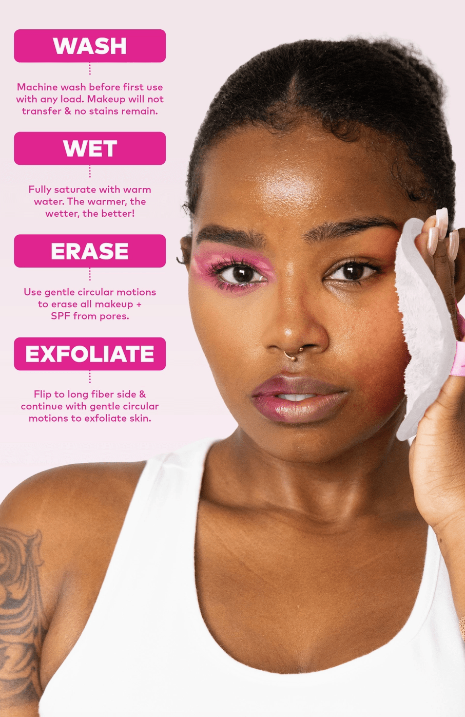 Makeup Eraser - Garden Fairies MakeUp Eraser 7 Day Set - Aesthetics By Kell