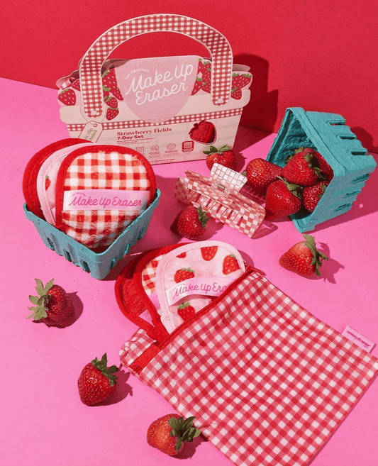Makeup Eraser Strawberry Fields 7 - Day Set | Limited Edition - Aesthetics By Kell