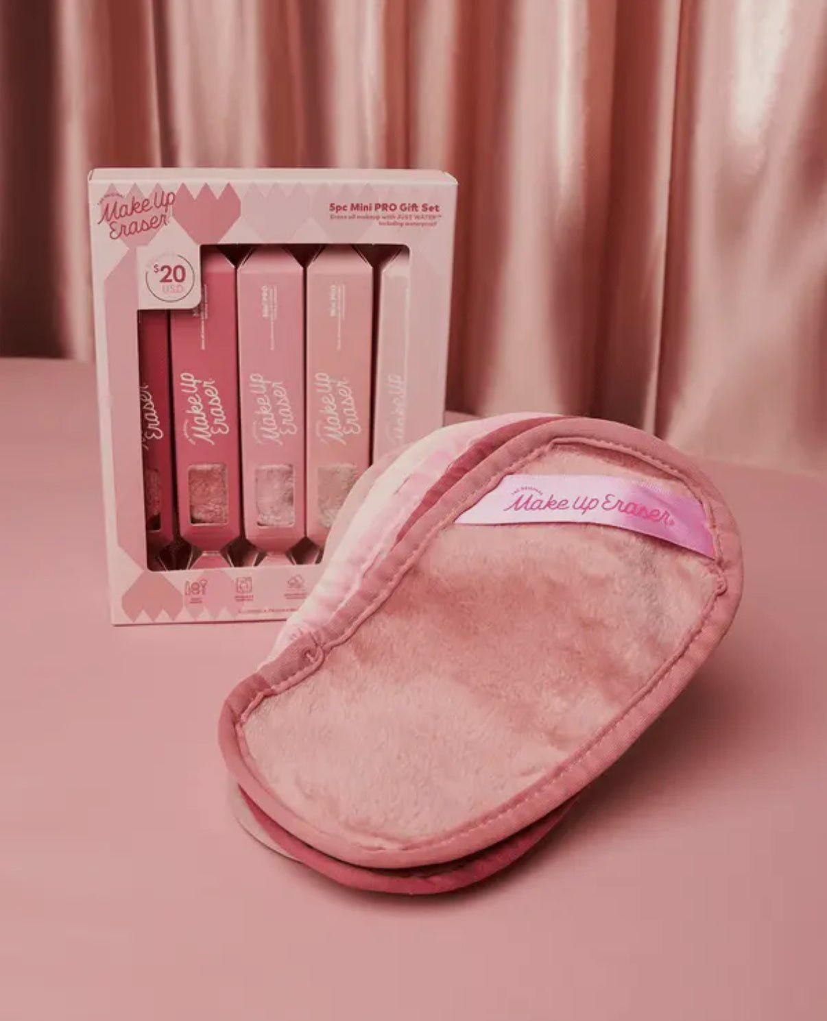 MakeUp Eraser | The Blush 5pc Gift Set | Mini Pro - Aesthetics By Kell