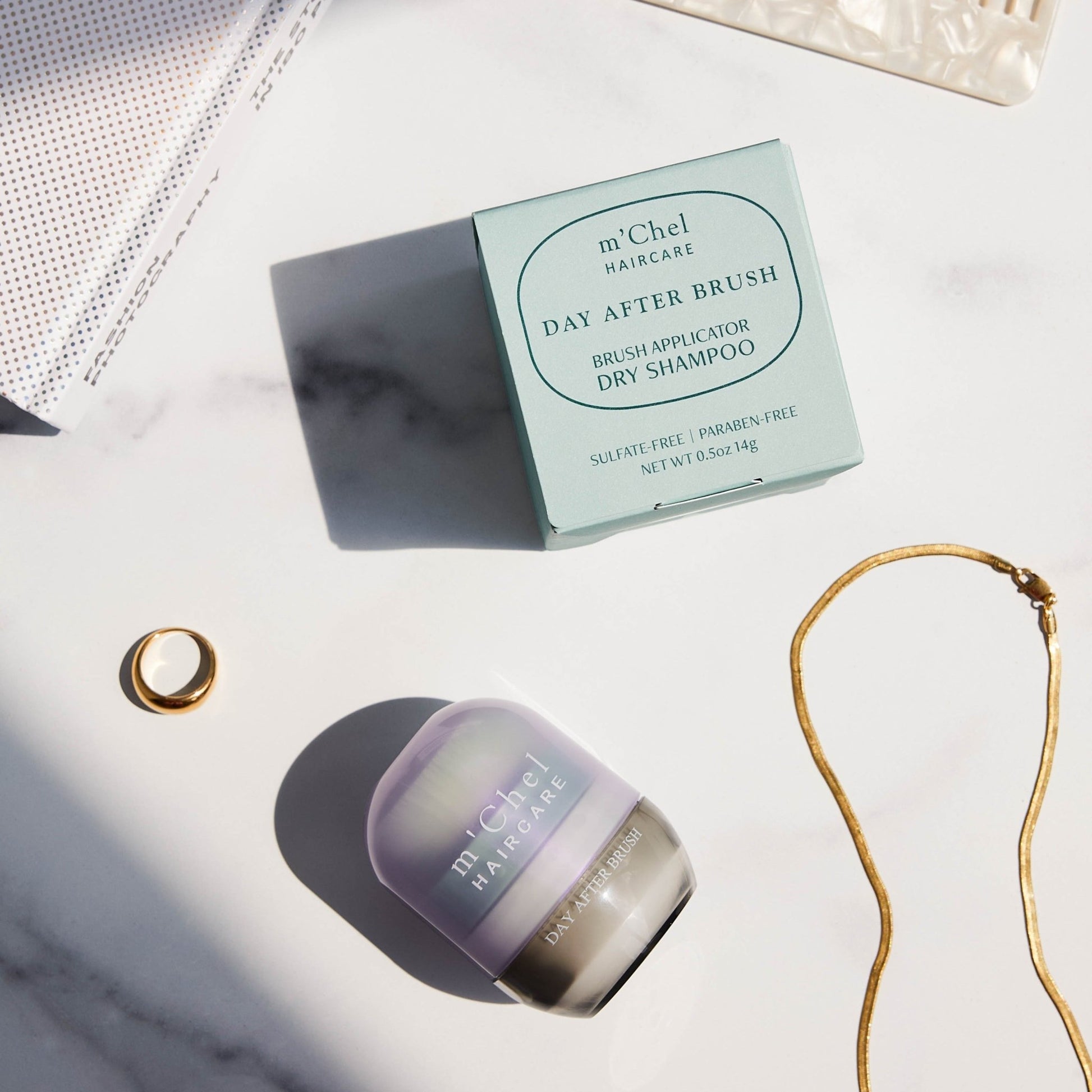 m'Chel Day After™ Brush + Refill Bundle Clean Dry Shampoo - Aesthetics By Kell