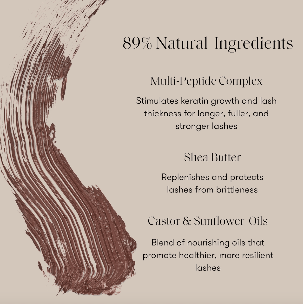 Minori - Mother of Lashes Mascara - Brown - Aesthetics By Kell