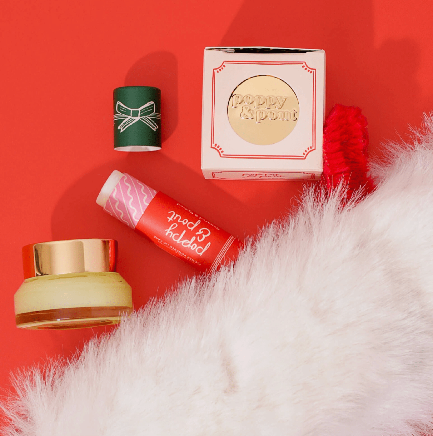 Poppy & Pout Holiday Lip Mask - Sugared & Spiced - Aesthetics By Kell