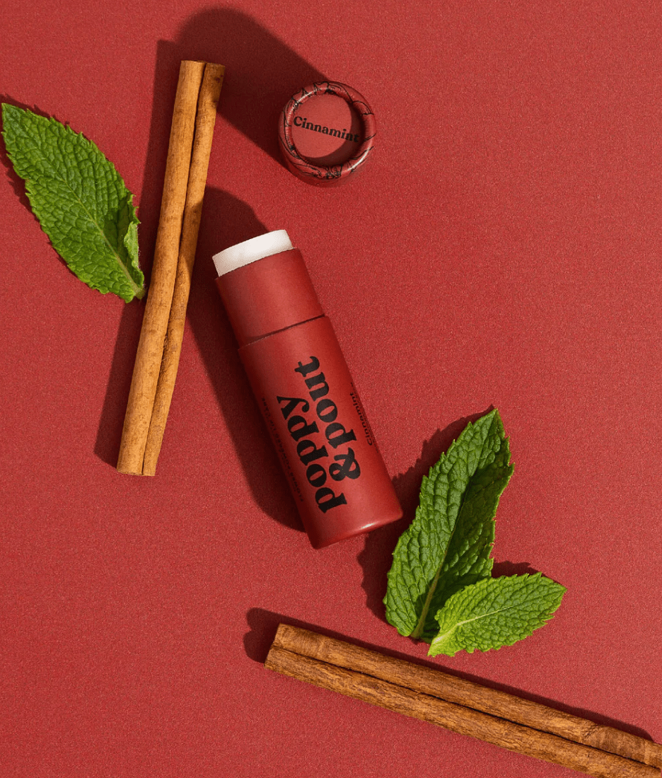 Poppy & Pout Lip Balm - Cinnamint - Aesthetics By Kell