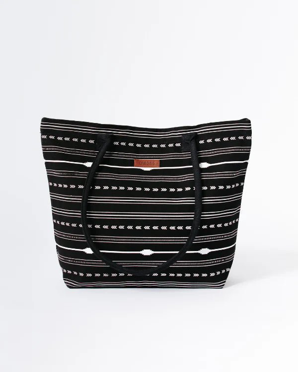 Sand Cloud Santa Fe Beach Tote | Black - Aesthetics By Kell