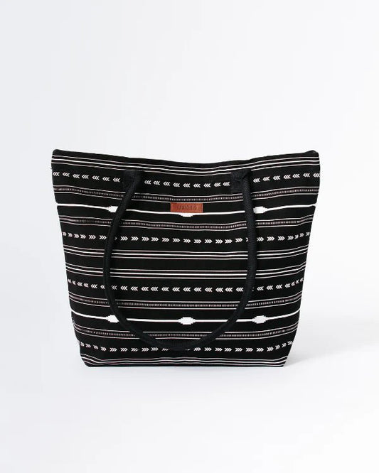 Sand Cloud Santa Fe Beach Tote | Black - Aesthetics By Kell