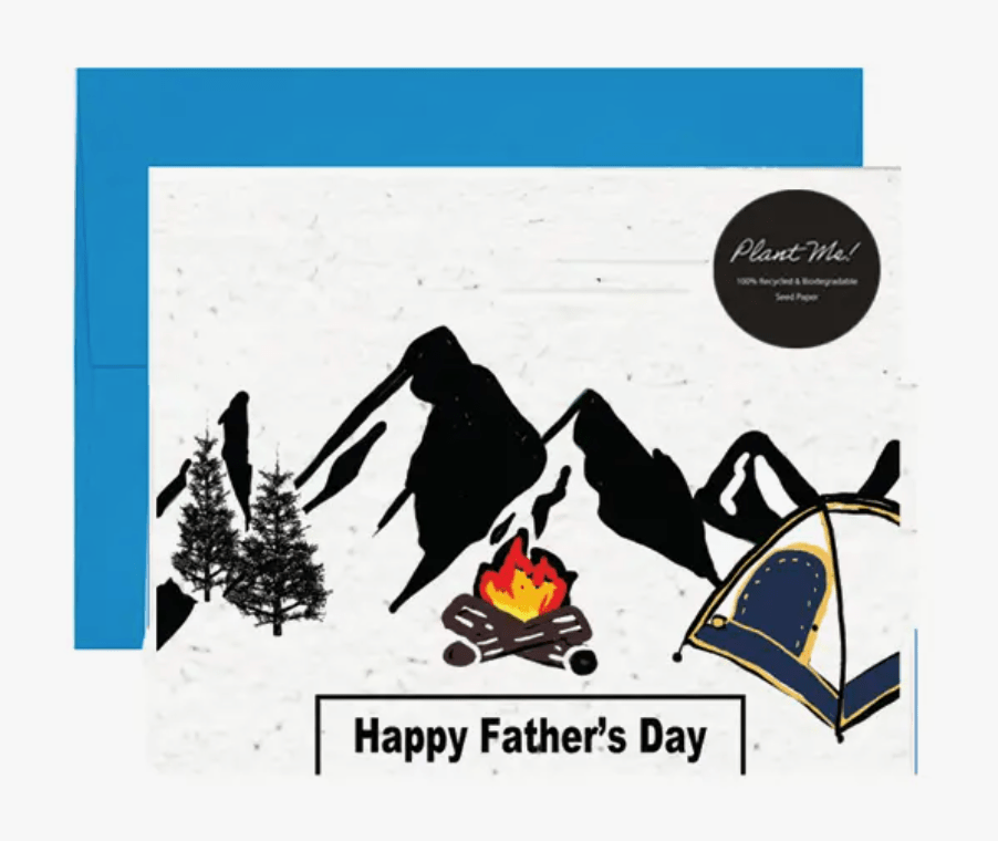 Seed Paper Plantable Greeting Card - Happy Father's Day - Aesthetics By Kell