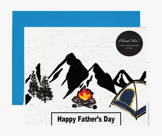 Seed Paper Plantable Greeting Card - Happy Father's Day - Aesthetics By Kell