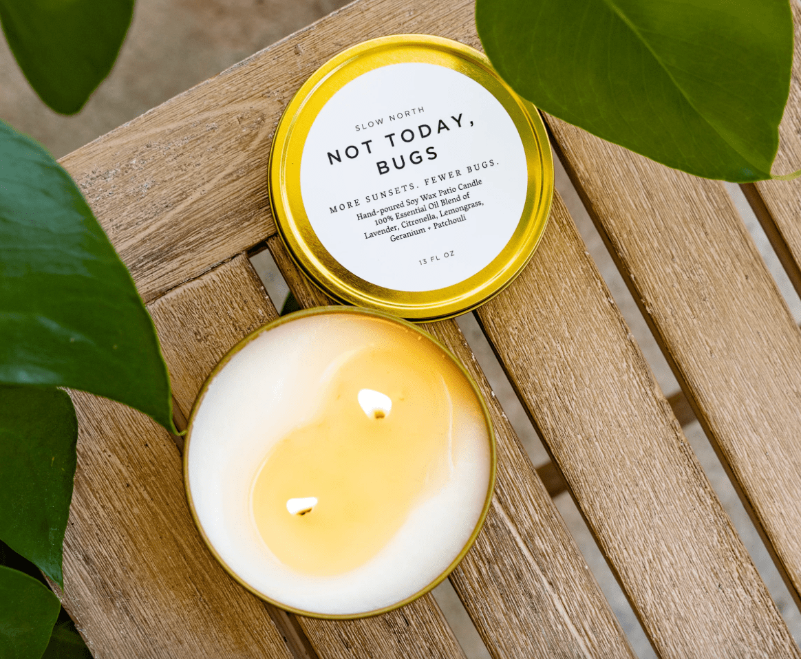 Slow North Not Today, Bugs - Mosquito Candle - Aesthetics By Kell