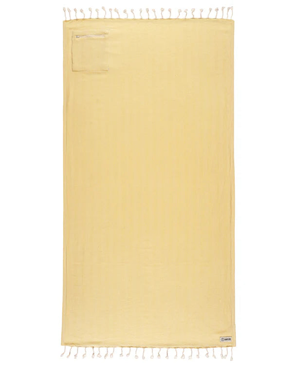 Sand Cloud Towel | Herring with Zip Pocket- Snapdragon