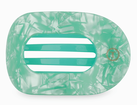 Teleties Flat Round Hair Clip | Large | Spring Splash - Aesthetics By Kell