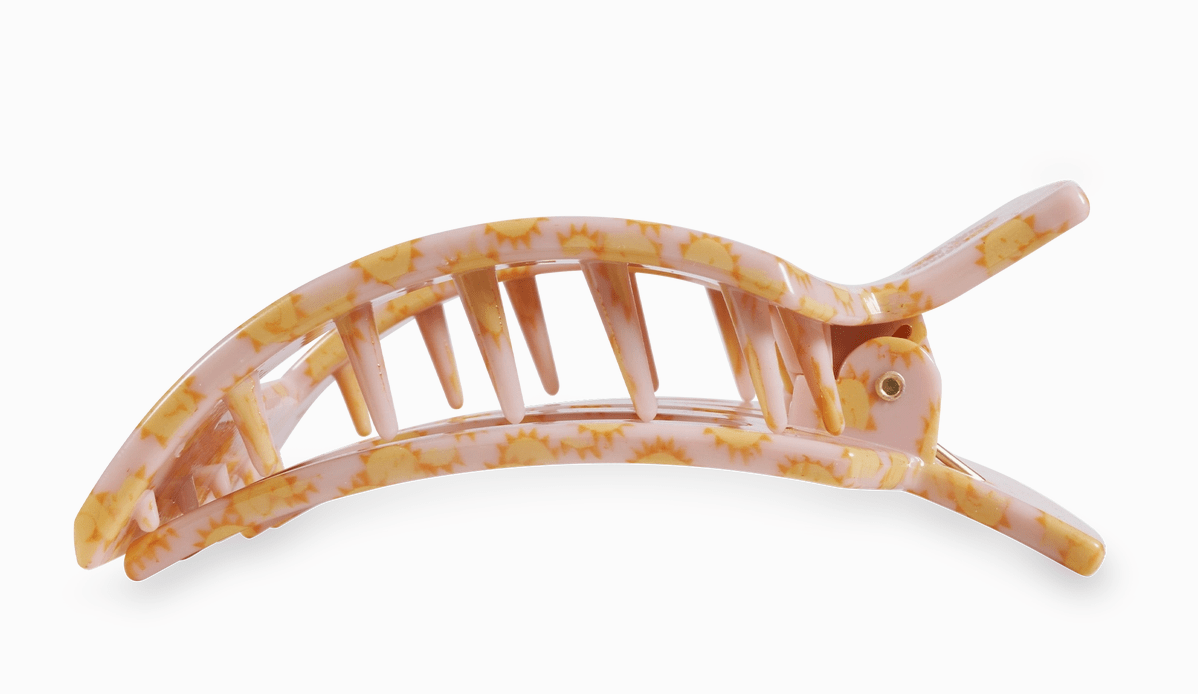 Teleties Flat Square Clip - Sunny Days Ahead - Aesthetics By Kell