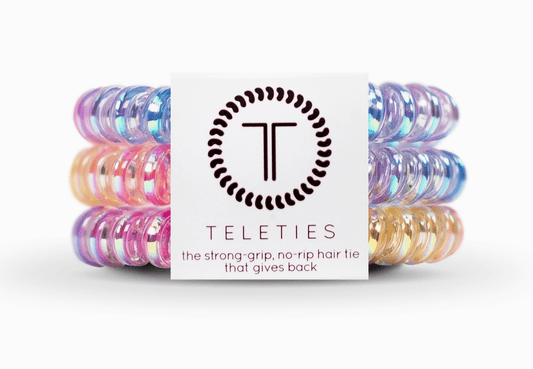 Teleties Mini Spiral Hair Coils - Eat Glitter For Breakfast - Aesthetics By Kell