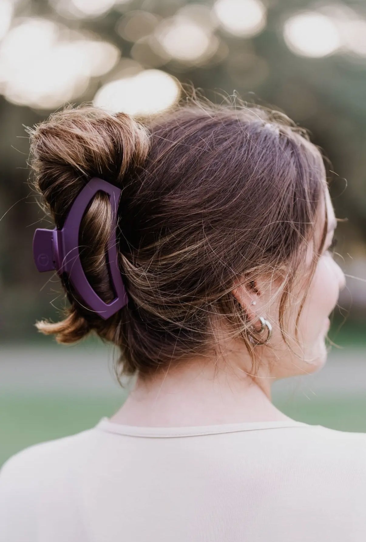 Teleties Open Clip - Burgundy Bliss - Aesthetics By Kell