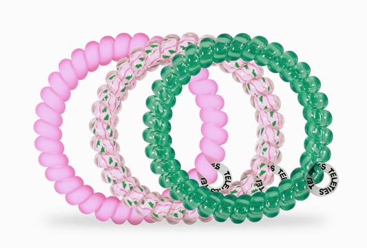Teleties Spiral Hair Coils - Merry Pinkmas - Aesthetics By Kell