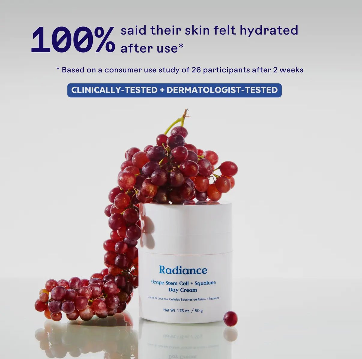 Three Ships Radiance Grape Stem Cell + Squalane Day Cream - Aesthetics By Kell