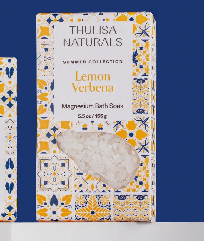 Thulisa Naturals Magnesium Bath Salt Soak - Summer Lemon Verbena - Aesthetics By Kell