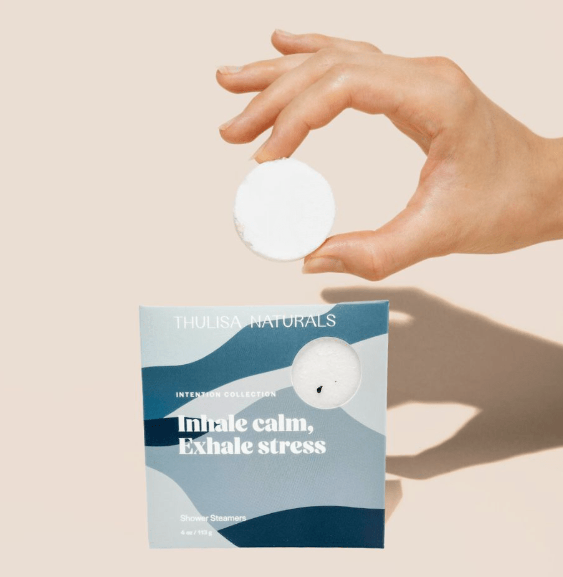 Thulisa Naturals Shower Steamers - Inhale Calm, Exhale Stress - Aesthetics By Kell