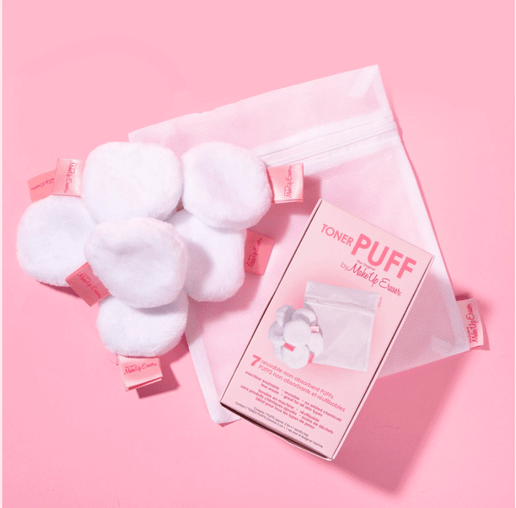 MakeUp Eraser Toner Puff - Aesthetics By Kell